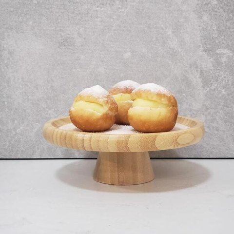 PRATO PARA BOLO DE BAMBU SLIM