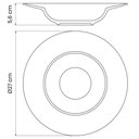 Ver imagem 3 de Prato Pasta Tramontina Paola em Porcelana 27 cm Tramontina