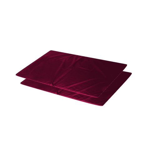 Kit 2 Colchonetes Academia, Ginástica, Exercícios Abdominais e Yoga - Vinho