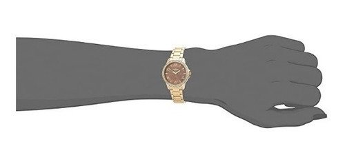 Relógio Feminino Condor Co2035kwn/k4m:Marrom-claro/Dourado - 2