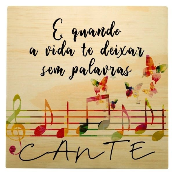 Quadro Cante 20x20 - 2