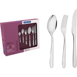 Faqueiro Tramontina Inox Para Churrasco 36 Peças Havaí - 1