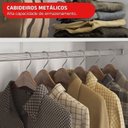 Ver imagem 3 de Guarda Roupa Casal 3 Portas 4 Gavetas 190cm com Espelho
