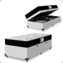 Ver imagem 6 de Cama Box Baú Solteiro + Colchão D33 One Face - 61x88x188cm - e-Shop Casa - Couro