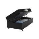 Ver imagem 4 de Cama Box Baú Solteiro + Colchão D33 One Face - 61x88x188cm - E-shop Casa - Couro