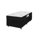 Ver imagem 5 de Cama Box Baú Solteiro + Colchão D33 One Face - 61x88x188cm - E-shop Casa - Suede