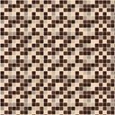 Ver imagem 1 de Papel de Parede Pastilhas Marrom e Bege - 3,30x0,50m