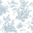 Ver imagem 1 de Papel de Parede Romântico Abby Rose 3 Floral Azul Ab27656