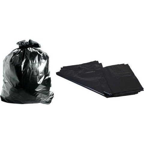 Saco Para Lixo 50 Litros Preto 150 Unidades