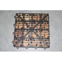 Deck de Madeira Modular Trama 30x30 Kit 84 Peças (7m²) - 5 Deck de Madeira Modular Trama 30x30 Kit 84 Peças (7m²) - 5