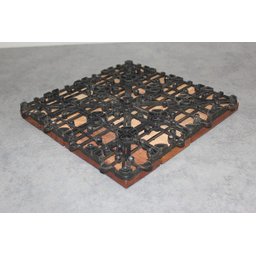 Deck de Madeira Modular Trama 30x30 Kit 84 Peças (7m²) - 6 Deck de Madeira Modular Trama 30x30 Kit 84 Peças (7m²) - 6