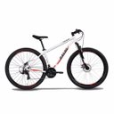 Ver imagem 1 de Bicicleta Mtb Caloi Vulcan Aro 29 - 17" - 21 Velocidades - Branco