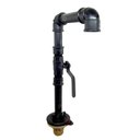 Ver imagem 4 de Torneira Design Industrial Clássica em PVC 1/2" - Madareli - Preto