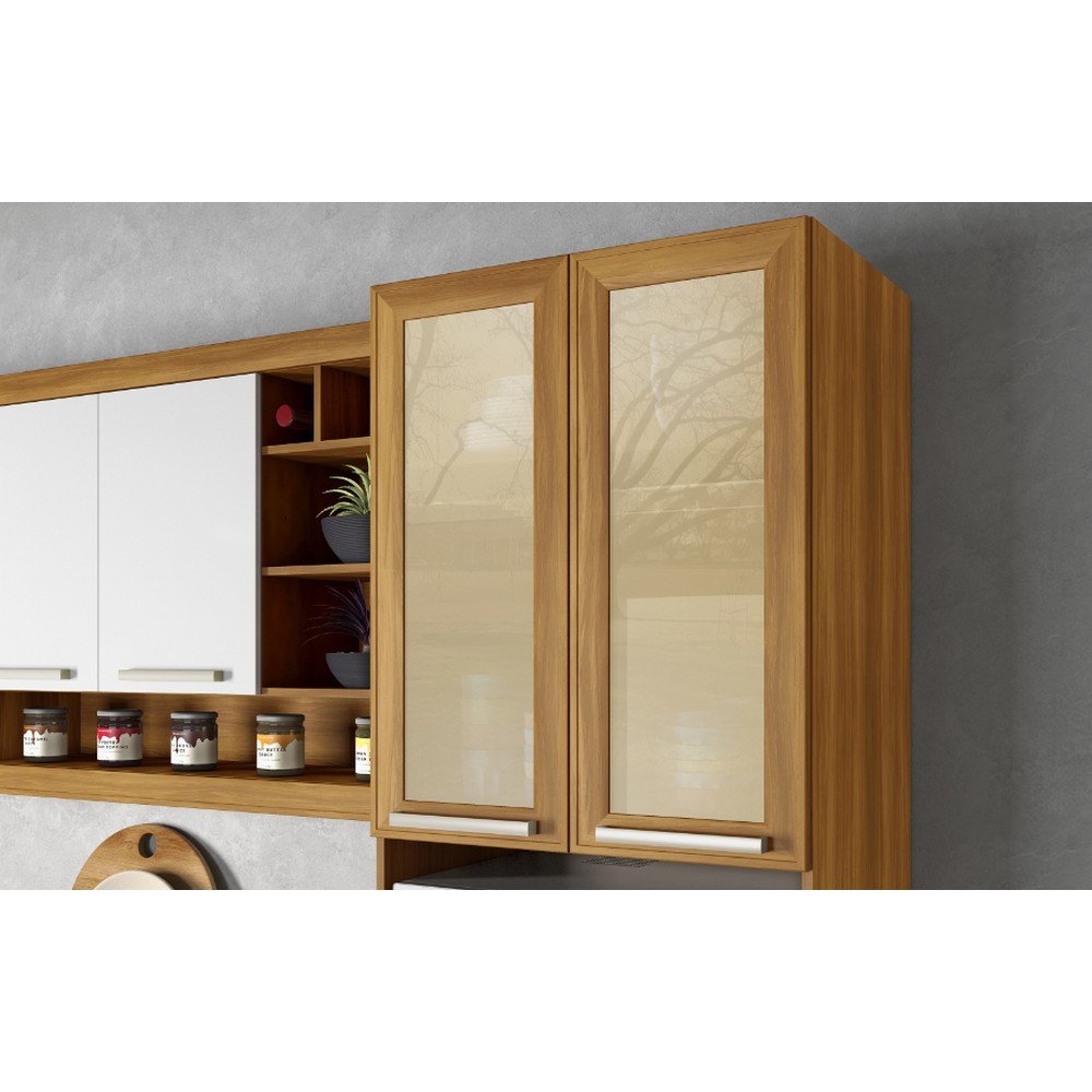 Cozinha com 5 Peças Burguesa Premium MDF Nesher - 9