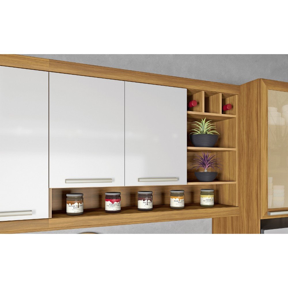 Cozinha com 5 Peças Burguesa Premium MDF Nesher - 8