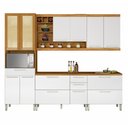 Ver imagem 1 de Cozinha Modulada com 5 Peças Burguesa Premium Mdf Nesher
