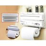 Suporte Papel Toalha Dispenser Cozinha Triple Paper 3 em 1 - 4