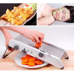 Ralador de Legumes Profissional Inteligente Multifuncional Mandolin Slicer - 4