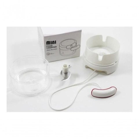 Mini Triturador Manual de Alho Alimento Utensilio Cozinha