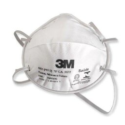 Máscara Descartável PFF2 sem válvula 8801 3M - 20 unidades - 2
