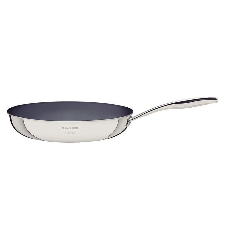 Frigideira Tramontina Grano em Aço Inox Revestimento Interno Cerâmico Grafite 30 Cm Frigideira Tramontina Grano em Aço Inox Revestimento Interno Cerâmico Grafite 30 Cm