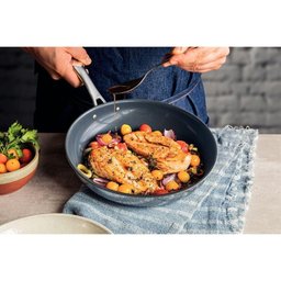 Frigideira Tramontina Grano em Aço Inox Revestimento Interno Cerâmico Grafite 30 Cm - 3