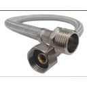 Ver imagem 4 de Kit com 10 Peças Ligação Flexível de 1/2" x 60cm Aço Trançado Inox