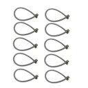 Ver imagem 1 de Kit com 10 Peças Ligação Flexível de 1/2" x 60cm Aço Trançado Inox