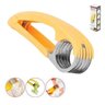 Kit 03 Fatiador Cortador de Bananas Legumes Frutas Aço Inox - 4