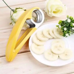 Kit 03 Fatiador Cortador de Bananas Legumes Frutas Aço Inox - 2