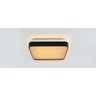 Luminária Plafon Black 12w 28x28 3000k Design Moderno Sobrep. - 1