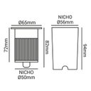 Ver imagem 2 de Embutido De Solo | Bivolt (100v - 240v) Fluxo Luminoso:300lm