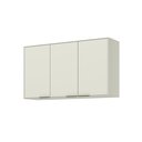Ver imagem 1 de Armário Aéreo 03 Portas 120cm Fineze C654 Areia Hp - Henn
