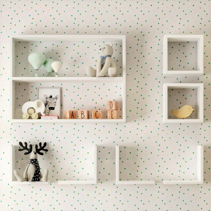 Kit Nicho Mdf Quarto de Bebê 7 Peças Slim Nicho Decorativo - 2