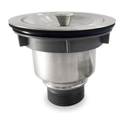Valvula Pia Cozinha Inox Americana 4.1/2 Cesto Removivel - 1