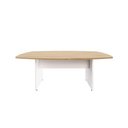 Ver imagem 4 de Mesa de Reunião Orgânica 180cm x 110cm com Pés Painel Escritório F5 Office