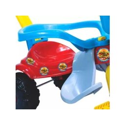 Triciclo Magic Toys Tico-tico Pic-nic com Aro – Azul - 2565 - 3