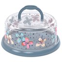 Ver imagem 1 de Boleira Decorada com Alça e Rosca Plasutil Ref.3050