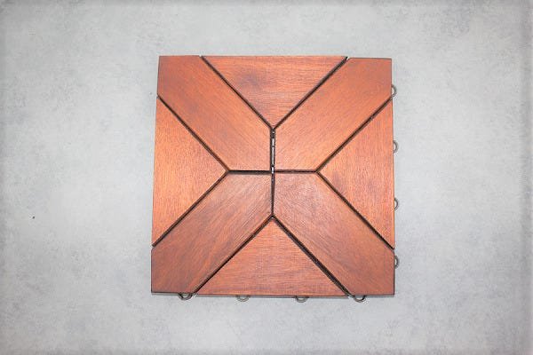 Deck Modulado Versailles 30x30 Kit 24 Peças (2m²) - 3