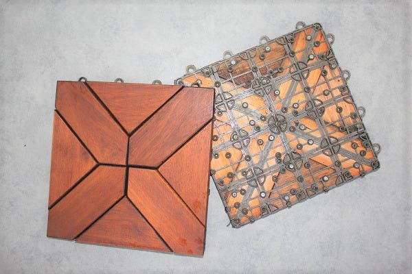 Deck Modulado Versailles 30x30 Kit 24 Peças (2m²) - 2