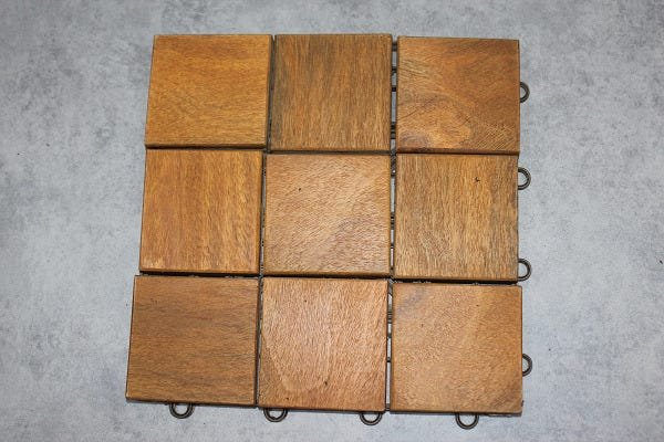 Deck Modular Quadriculado 30x30 Kit 180 Peças (15m²) - 3