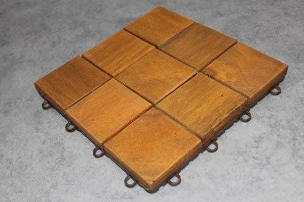 Deck Modular Quadriculado 30x30 Kit 180 Peças (15m²) - 4