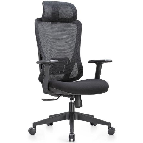 Cadeira Ergonômica de Escritório Kappa High Movescan Preta
