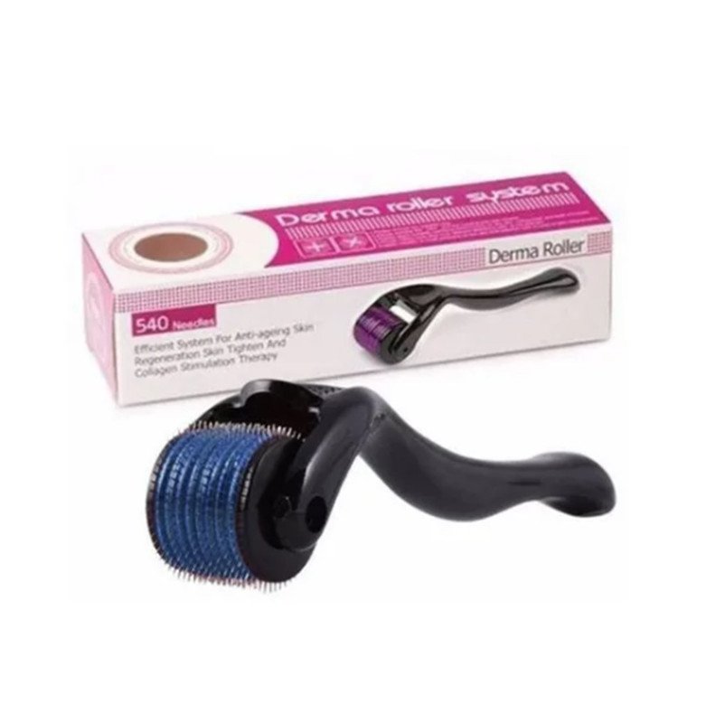 Dermaroller Rolo de agulhas para terapia de pele 2,5mm - 2