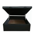 Ver imagem 1 de Cama Box Baú Casal 138 X 188 com 48cm de Altura Total - Reforçado / Corino Preto