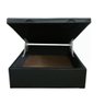 Cama Box Baú Casal 138 X 188 com 48cm de Altura Total - Reforçado / Corino Preto - 1