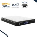 Ver imagem 2 de Colchão Gazin de Espuma D28 Pillow Top Ortoblack Casal 138 cm