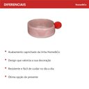 Ver mais imagens de Centro de Mesa Decorativo de Vidro Lilás 6x18x18cm Sala Jantar Decoração Enfeite