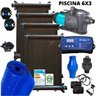 Kit Aquecimento Solar Piscina 6x3 Completo 20 Placas 25000 L - 1