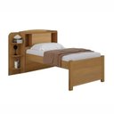 Ver imagem 2 de Cama para Solteiro Milênio com Box 2 Gavetas Plus - D Doro Cinamomo